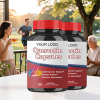 Complément Herbal OEM Berberine Quercétine Curcumine Ashwagandha – Capsules Complexes de Quercétine