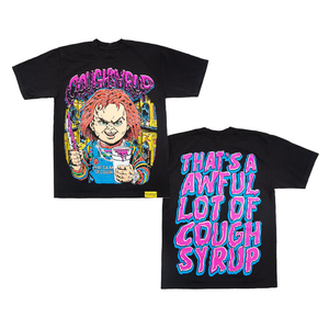 ALOCS Halloween <strong>Chucky</strong> T-<strong>Shirt</strong> COUGH SYRUP Summer Streetwear Hip Hop Clothing Manufacturers 100%cotton Custom Clothes - Product Image 1