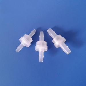 5/32\" 3/16\" 1/4\" Low-Pressure One-Way Spring Check Valves Plastic Hose Barb Water Hydraulic Vacuum OEM/ODM Supported