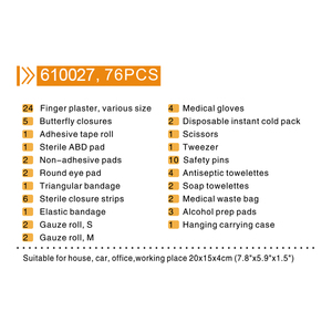 Fabricante <span class=keywords><strong>De</strong></span> Botiquines <span class=keywords><strong>De</strong></span> Primeros Auxilios <span class=keywords><strong>De</strong></span> Supervivencia Para Emergencias Botiquines Medicos - Product Image 4