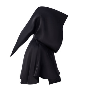 Capa Negra con Capucha Manyusha Death Cloak, Disfraz de Vampiro Unisex para Adultos, para Halloween, Cosplay y Uso en Escenario - Product Image 2