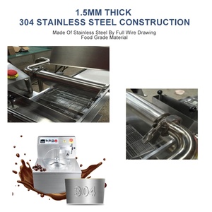 Macchina industriale di rivestimento di cioccolato con cioccolato di raffreddamento Tunnel biscotto biscotto Wafer - Product Image 6