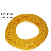 Tube d'alimentation en fil pour pistolet de soudage refroidi à l'eau 501D, tube d'alimentation en fil de graphite Teflon pour soudage de l'aluminium, tube de guidage de fil, tube en cuivre
