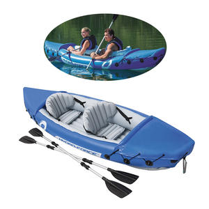 Bestway 65077 3,21 M X 88cm Lite-Rapid Juego de kayak inflable para 2 personas Canoa de pesca inflable Barco - Product Image 1