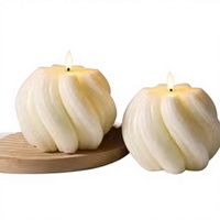 Bougies LED sans flamme rechargeables par USB avec télécommande IR et fonction minuterie, effet flamme vacillante ambrée, autoportantes, pour décoration de mariage et de maison