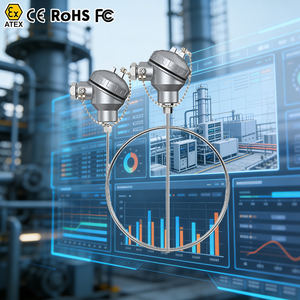 Sensor de Temperatura con Termopar RTD, Sonda de Termopar, Termopares <span class=keywords><strong>TC</strong></span>, Sensor de Temperatura Superficial Pt100, Sensor RTD - Product Image 1