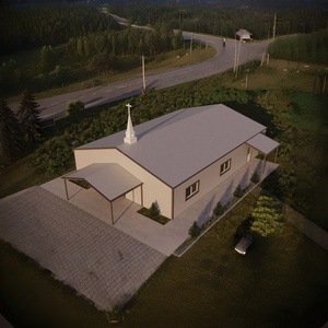 Kit de construction d'église préfabriquée modulaire pour les cultes et les rassemblements communautaires - Product Image 6