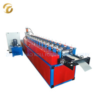 Machine de formage à froid automatique pour la fabrication de cadres de portes à enroulement en acier métallique