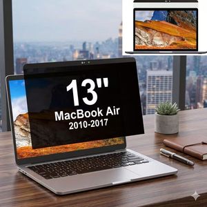 Protector de Pantalla de Privacidad para MacBook Air de 13 Pulgadas (2010-2017), Magnético Extraíble, Filtro Anti Luz Azul, Anti Reflejos, Anti Espía - Product Image 1