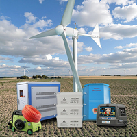 Générateur éolien CE MPPT Allemagne France Royaume-Uni 10KW, turbine éolienne Archimède 20KW avec générateur à aimant permanent, coque en aluminium