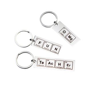 Porte-clés Cadeau pour Professeur de Chimie et Biologie, Pendentif Thème Démantèlement Chimique, Cadeau de Remerciement pour Enseignant - Product Image 1
