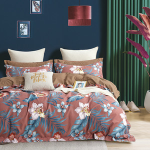 Ensemble de draps de lit en tissu microfibre pour la maison <span class=keywords><strong>Queen</strong></span> <span class=keywords><strong>Size</strong></span> 6 pièces ensemble de literie ajusté pour chambre et salle de bain Logo personnalisable remplissage PVC - Product Image 6