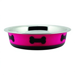 Alimentador de fusión lenta para mascotas, tazón de agua de acero inoxidable para perros, precio al por mayor - Product Image 1