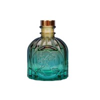 Diffuseur en verre transparent minimaliste, bouteille vide élégante et esthétique, conteneur de parfum sans flamme pour chambre à coucher