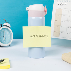 Deli 9077 Sticky Notes 76x101mm Yellow Self-adhesive Memo Pad 100 Sheets Student Office Use - Product Image 2
