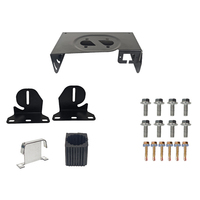 Support de montage pour chauffage d'appoint extérieur Liyang Air Heater Stand Modèle I-Black Metal pour voiture, camion, camping-car, garantie 1 an