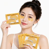 Masque Contour des Yeux au Collagène et Or Cristallin Marque Privée – Patchs Anti-Cernes 24K Or – Produit Phare