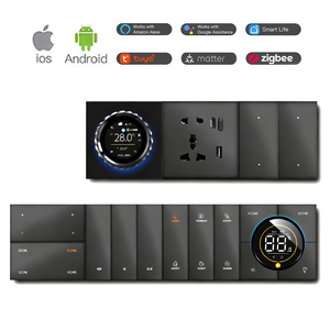 Wi-Fi Bluetooth Amazon Alexa Google trợ lý tương thích điều khiển bằng giọng nói app điều khiển từ xa hẹn giờ EU thông minh thiết bị chuyển mạch Modular - Product Image 1