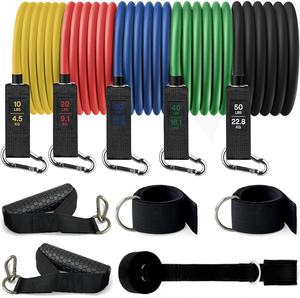 Set de Bandas de Resistencia para Ejercicios en Puerta - Combinación de 11 Piezas para Fitness - Product Image 6