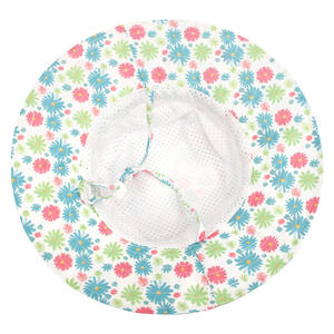 Nouveau bébé chapeau <span class=keywords><strong>de</strong></span> soleil plage chapeaux <span class=keywords><strong>de</strong></span> <span class=keywords><strong>bain</strong></span> UPF <span class=keywords><strong>50</strong></span> + été seau chapeau enfants infantile large bord couleur unie casquette réglable - Product Image 2