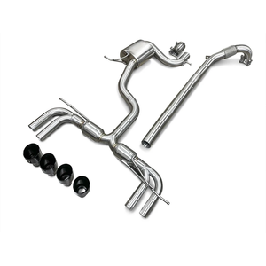 Tuyau d'échappement pour Volkswagen <span class=keywords><strong>Golf</strong></span> 5G TI2.0T 2004-2005, modification d'échappement haute performance, installation parfaite, performance de course - Product Image 1