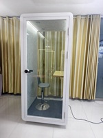Offre Spéciale : Mini-bureau portable, cabine téléphonique, espace de travail privé, modules de bureau amovibles, installation facile