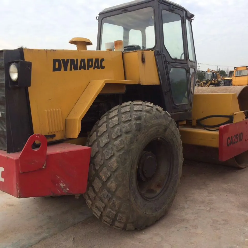 Goedkope Gebruikte Dynapac Ca251d Road Roller Gebruikte Dynapac Ca251d Enkele Trommel Trilrol Te Koop