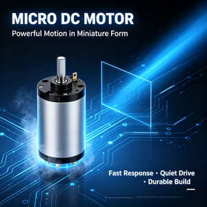 Micro-moteur à courant continu, petit moteur à courant continu à balais pour jouets électroniques et appareils ménagers - Product Image 1