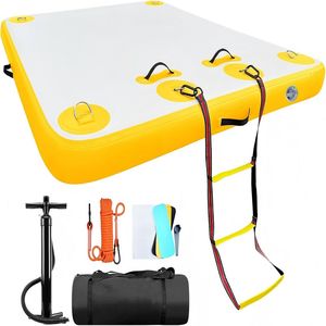 Tùy chỉnh <span class=keywords><strong>Inflatable</strong></span> nổi Dock với không trượt bề mặt đa người nền tảng nước cho hồ bơi, bãi biển, hồ & đại dương hoạt động - Product Image 1