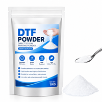 Poudre de polyuréthane thermofusible Tunsing DTF pour impression par transfert direct sur film pour tissus hautement élastiques