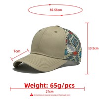 Gorra de Béisbol Unisex de Seis Paneles con Logotipo Bordado Personalizado, Transpirable, con Forro Rígido, Parte Superior Rígida, Muy Vendida