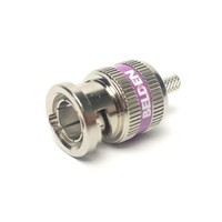 Nuevo Conector BNC Mini RG59 de 3 Piezas Belden 1855ABHD3 de 6 GHz, Conexión de Cobre Desnudo 7834ANC, Belden 1855ABHD3