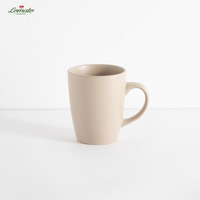 Stock ! LOMATO Ensemble de vaisselle moderne en céramique durable et réutilisable, 16 pièces, en grès classique, écologique, compatible lave-vaisselle, beige