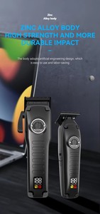 Combo Profesional Kemei KM-1827 <span class=keywords><strong>de</strong></span> Aleación <span class=keywords><strong>de</strong></span> Zinc Cortapelos <span class=keywords><strong>para</strong></span> Hombres Recortadora <span class=keywords><strong>de</strong></span> Pelo Ajustable Máquina <span class=keywords><strong>de</strong></span> Corte <span class=keywords><strong>de</strong></span> Pelo Inalámbrica <span class=keywords><strong>para</strong></span> Barbería - Product Image 2