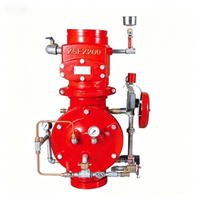 Vanne d'alarme humide DN150 ZSFM pour système de lutte contre l'incendie, Vanne de retenue d'alarme humide 6 pouces, Fournisseur d'usine