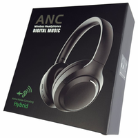 Headphone Nirkabel Peredam Kebisingan Digital Hybrid ANC Nirkabel Headphone V6.0