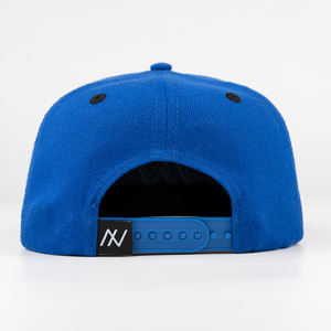 Casquette de sport TCAP Chine ODM personnalisée en laine mélangée, 5 panneaux, profil haut, visière plate, fermeture snapback - Product Image 5