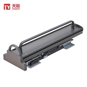Accessoire de penderie haut de gamme TIANYI TY-9113, support de plafond en alliage d'aluminium, porte-pantalon télescopique amovible, fixation discrète - Product Image 2