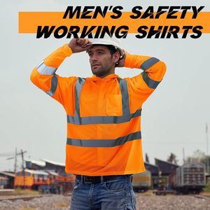 Camisas <span class=keywords><strong>de</strong></span> trabajo <span class=keywords><strong>de</strong></span> <span class=keywords><strong>alta</strong></span> <span class=keywords><strong>visibilidad</strong></span> para la construcción Ropa <span class=keywords><strong>DE</strong></span> SEGURIDAD reflectante con camisetas <span class=keywords><strong>de</strong></span> protección solar - Product Image 3