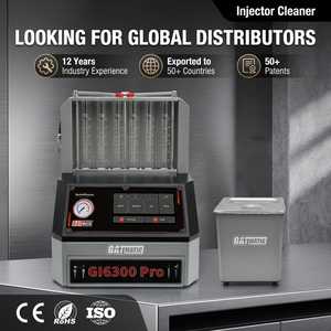Limpiador y Probador de Inyectores de Combustible Ultrasónico Automático de 6 Cilindros GATmatic, Herramienta de Diagnóstico de Motor Automotriz para Autos de Gasolina - Product Image 1