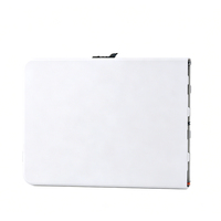 Table pliante portable en plastique moulé par soufflage HDPE blanc pour les fêtes, les mariages, le camping et les événements