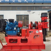 Foreuse de carottage diesel portable XY-2B, profondeur 0-500M, châssis sur chenilles, économe en énergie, équipement d'exploration minière et d'extraction de minerai