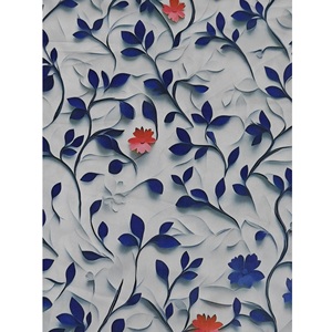 Chống nhăn vải polyester sợi bán buôn 120gsm thoáng khí Việt Nam ăn mặc satin vải lụa in dệt - Product Image 6