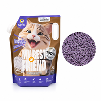 Litière pour chat en tofu OK PET, best-seller, écologique, naturelle, biodégradable, jetable aux toilettes, forte absorption, anti-adhésive, faible teneur en poussière, en vrac