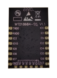 WT018684-S1 S2 S5 altamente integrato a bassa potenza esp8684 SMD modulo <span class=keywords><strong>WiFi</strong></span> BLE 5.0 modulo PCB antenna esterna esp8684 moduli - Product Image 3