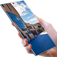 Nuevo Teléfono Inteligente Note 30 Ultra de 7.3 Pulgadas, 4G 5G Desbloqueado, Teléfono Móvil Android S25 Ultra