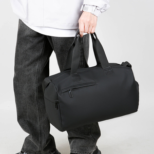 Sac de voyage bandoulière géométrique grande capacité pour loisirs en plein air et voyages d'affaires de courte durée, avec séparation sec/humide, tendance - Product Image 4