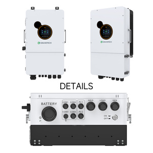 ระบบกักเก็บพลังงานแสงอาทิตย์แบบไฮบริด แยกเฟส 240V 12kW ความถี่ต่ำ Srne |   120/240โวลต์ |   ระบบ MPPT คู่สำหรับแบตเตอรี่ 48V - Product Image 2