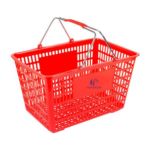 Nuovo Design Cestino per <span class=keywords><strong>la</strong></span> <span class=keywords><strong>Spesa</strong></span> da <span class=keywords><strong>Supermercato</strong></span>, Cesto in Plastica per Negozi di Alimentari e Ipermercati in Offerta - Product Image 1