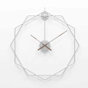 Horloge murale en quartz métallique dorée de luxe, grande taille 60x60cm, vente chaude, design unique, taille personnalisée, décorative, vente directe d'usine, livraison directe - Product Image 6